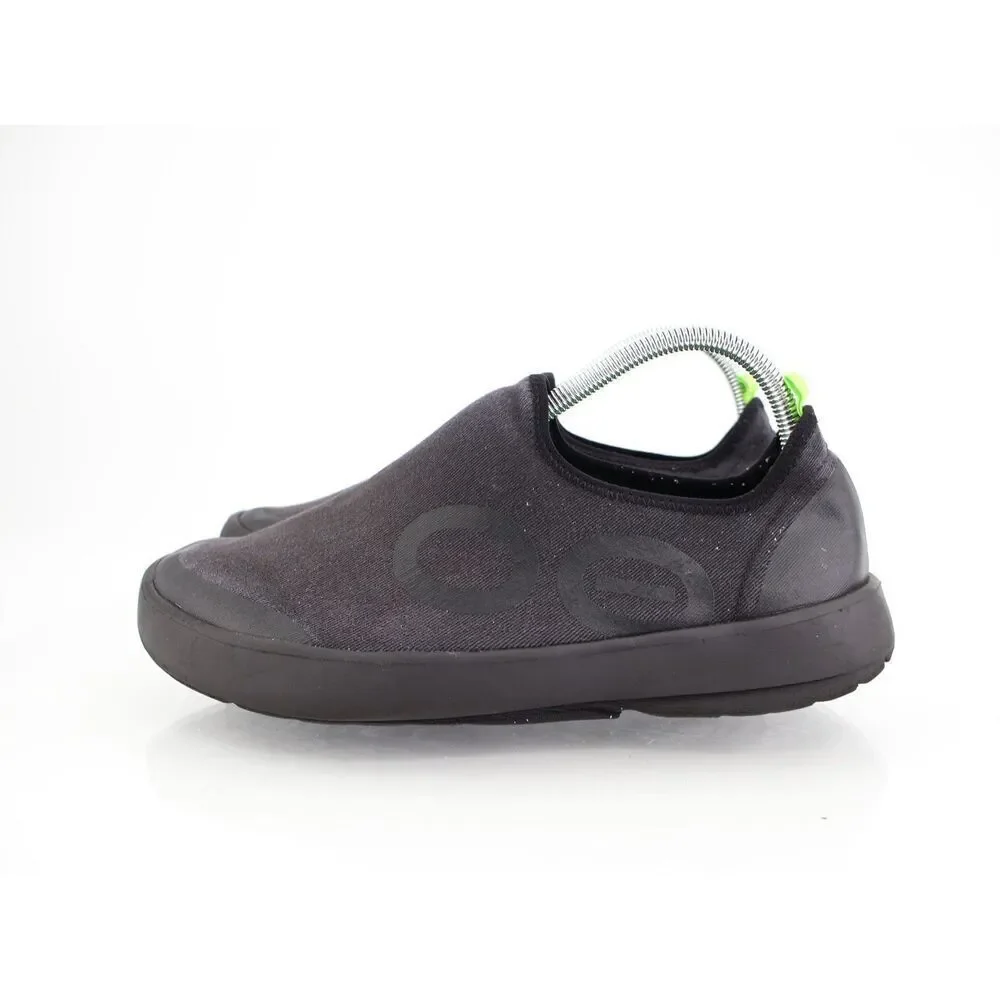 Oofos OOmg Eezee Shoes Men’s Size 9 Black Slip On Comfort Sneakers